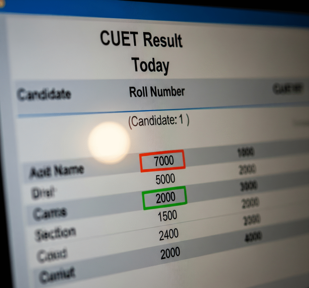 CUET UG 2025 RESULT TODAY